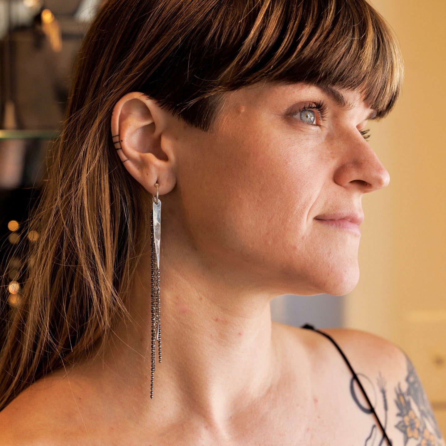 Punk Glitz in Sterling Silver