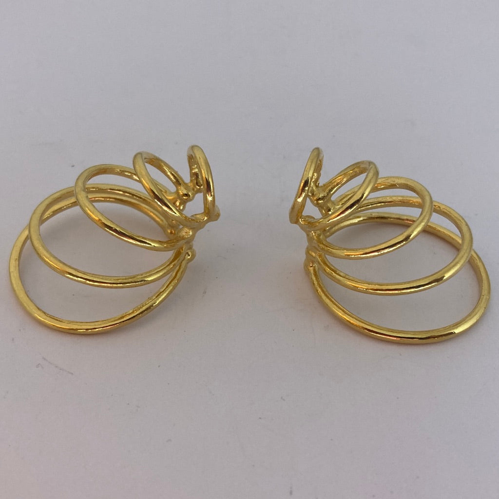 5 Strand Ear Cuff Pair