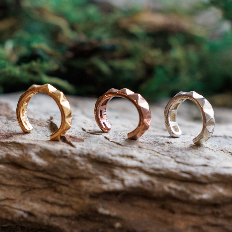 Pyramid Stacking Ear Cuff