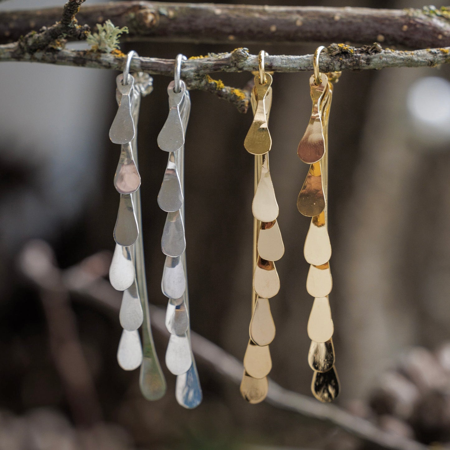 Flare Duster Large Earrings