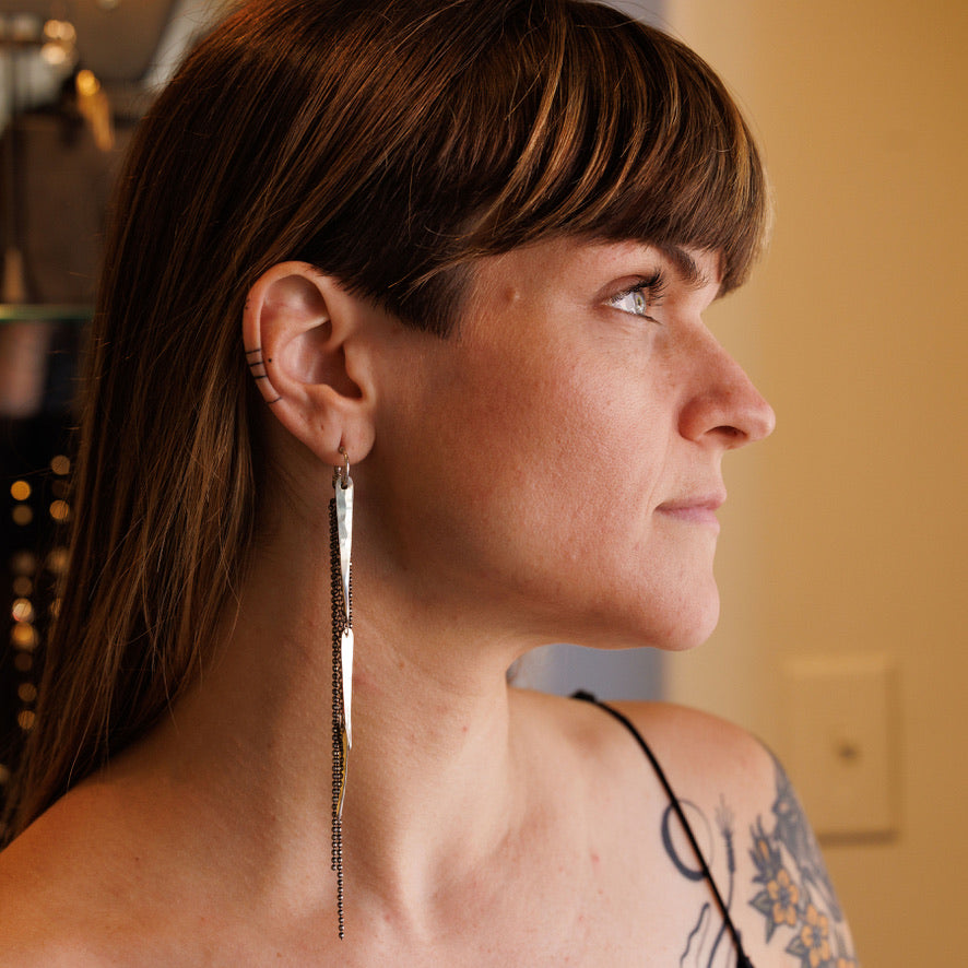 Punk Glitz in Sterling Silver