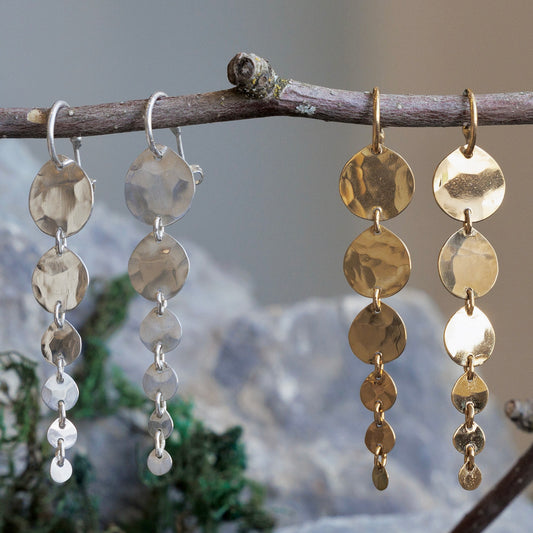 Descending Drop Earrings