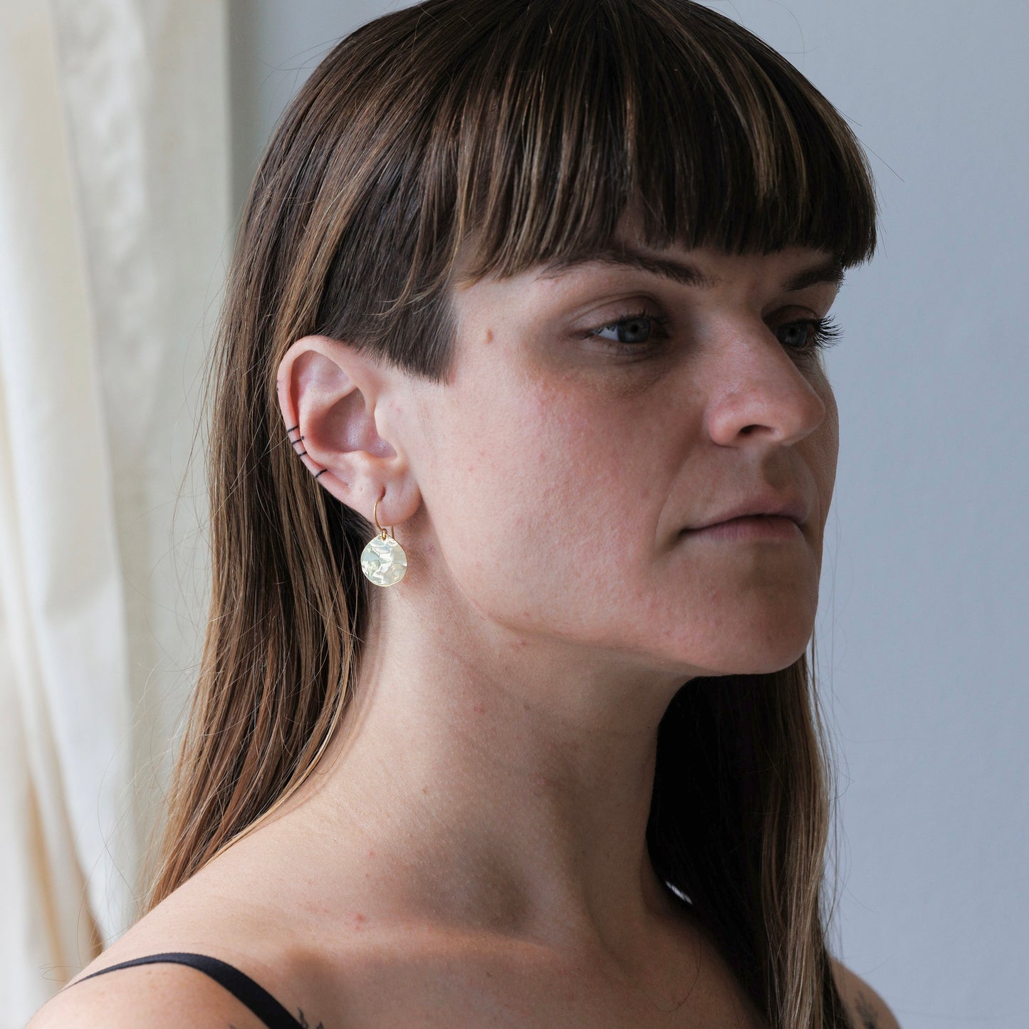 Hammered Drops - 18K Yellow Gold Vermeil