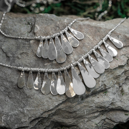Flare Necklaces - Sterling Silver