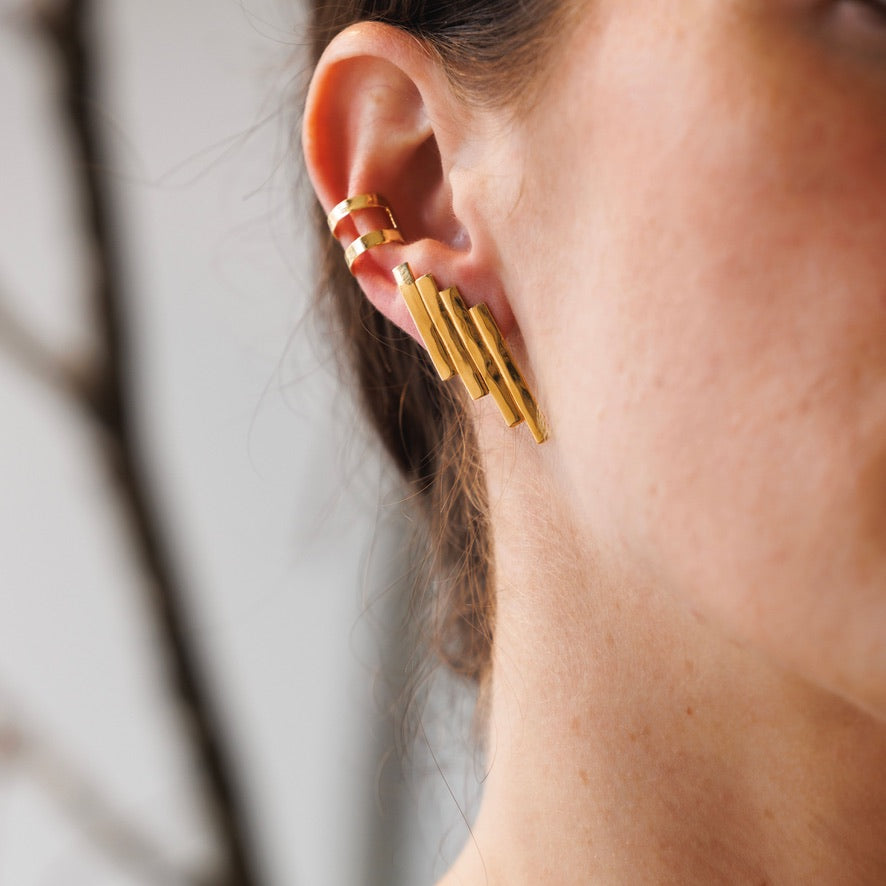 Double Stripes Ear Cuffs
