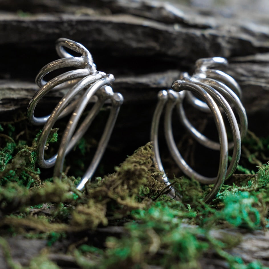5 Strand Ear Cuff Pair