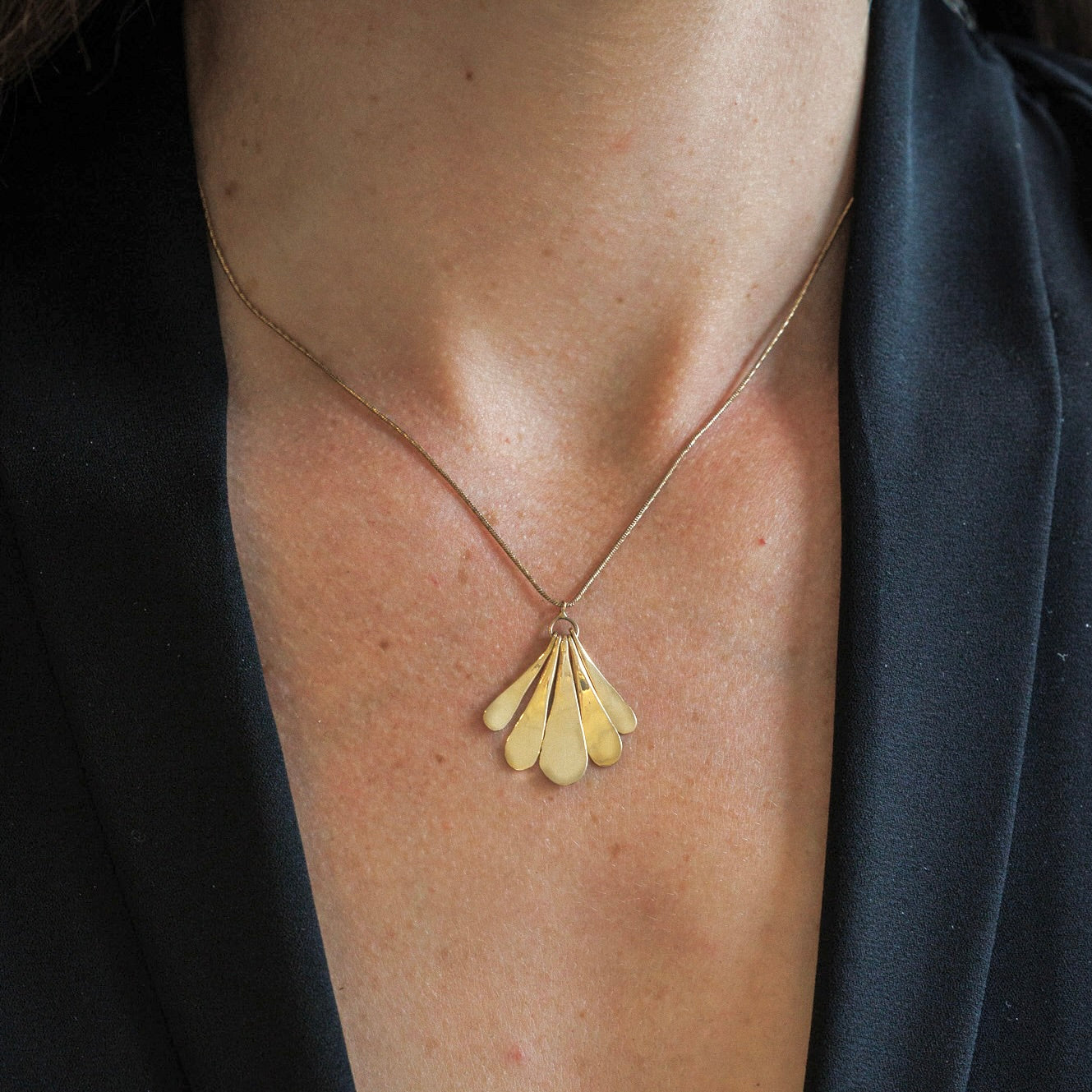 Sweet Fanned Flare 14K