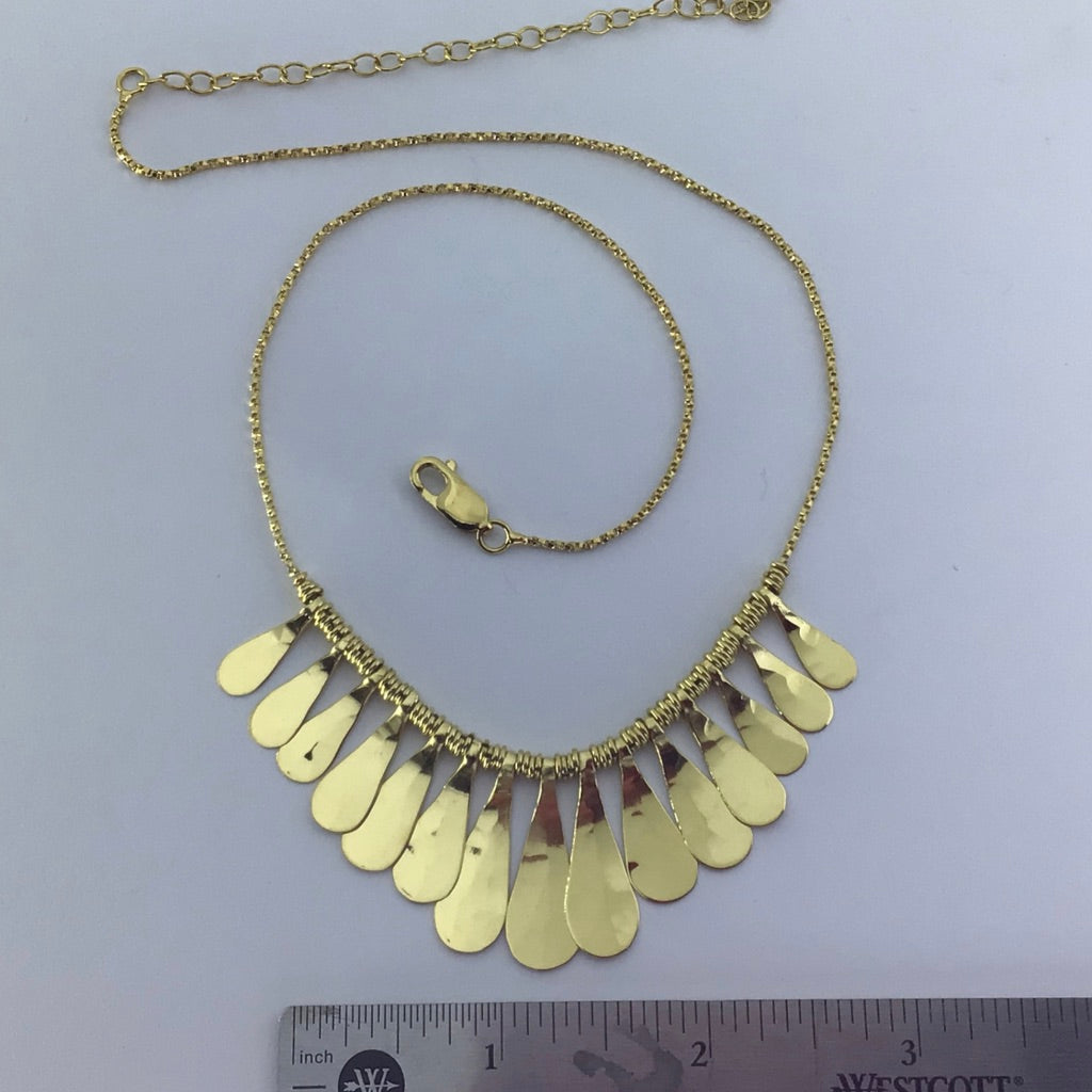 Flare Necklaces - Gold Vermeil