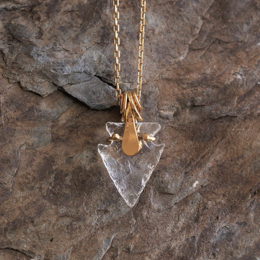 Quartz Arrowhead Small