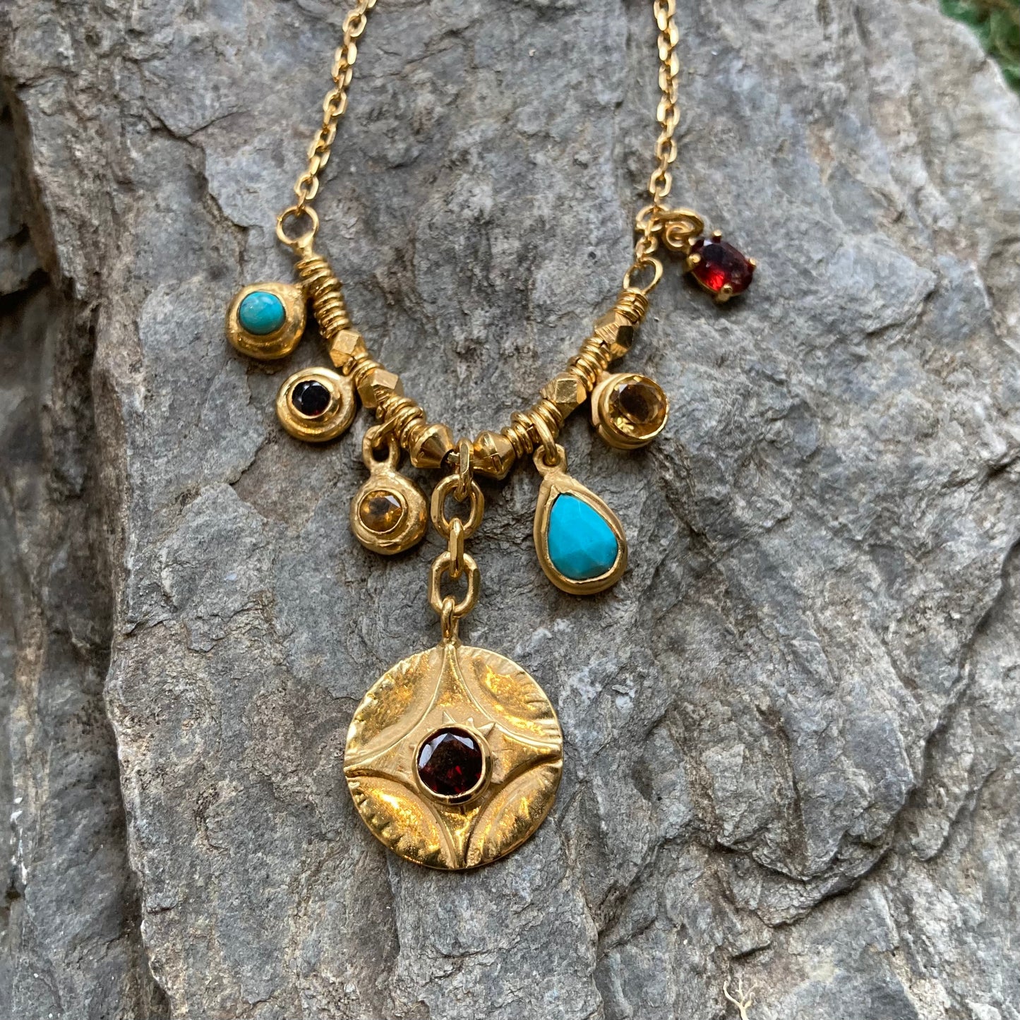 Northern Lights Charms 18K Yellow Gold Vermeil