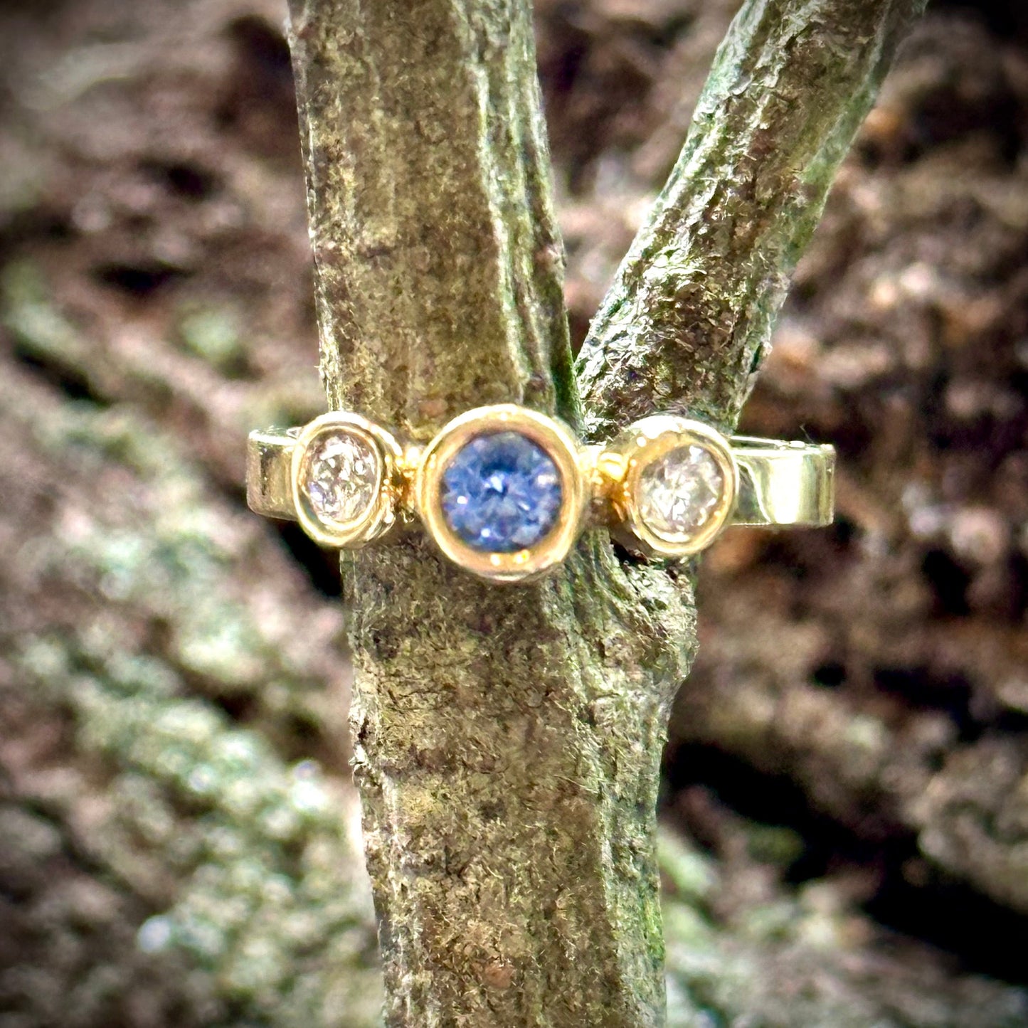 Sweet Purple Sapphire Ring