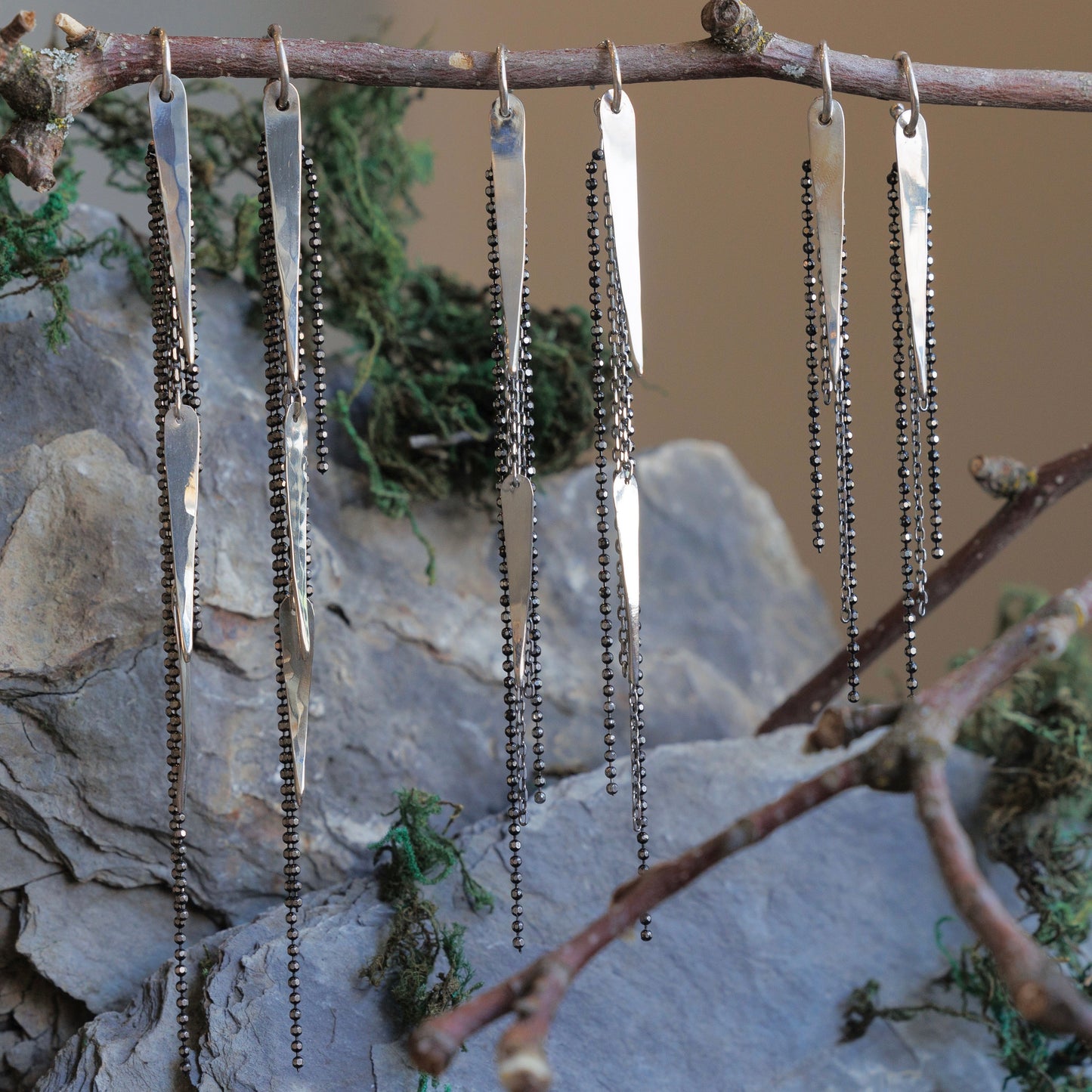 Punk Glitz in Sterling Silver