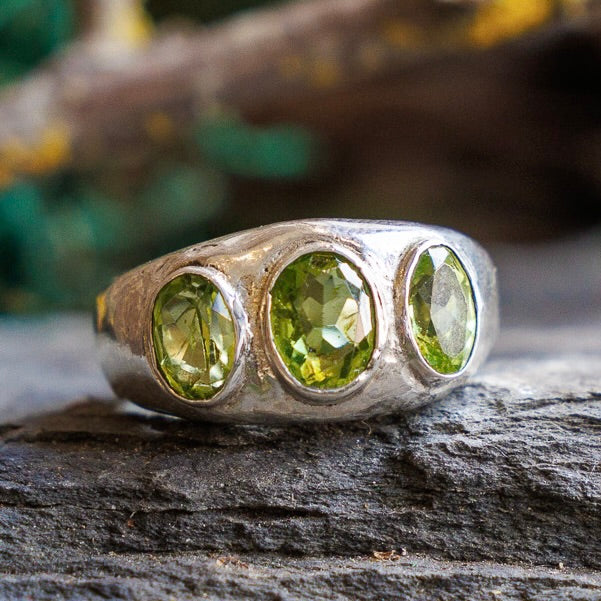 Grateful - Peridot Ring