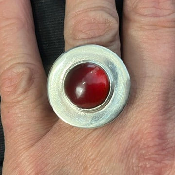 Garnet Saucer