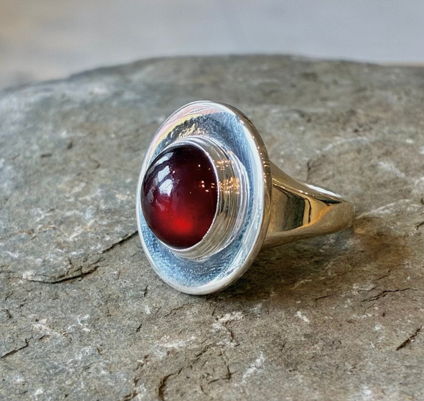 Garnet Saucer