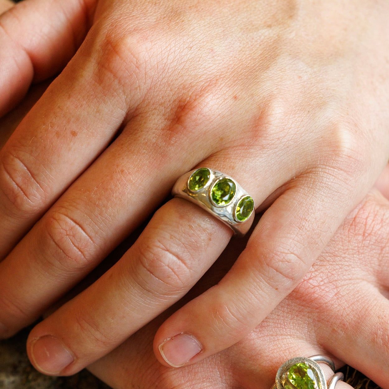 Grateful - Peridot Ring