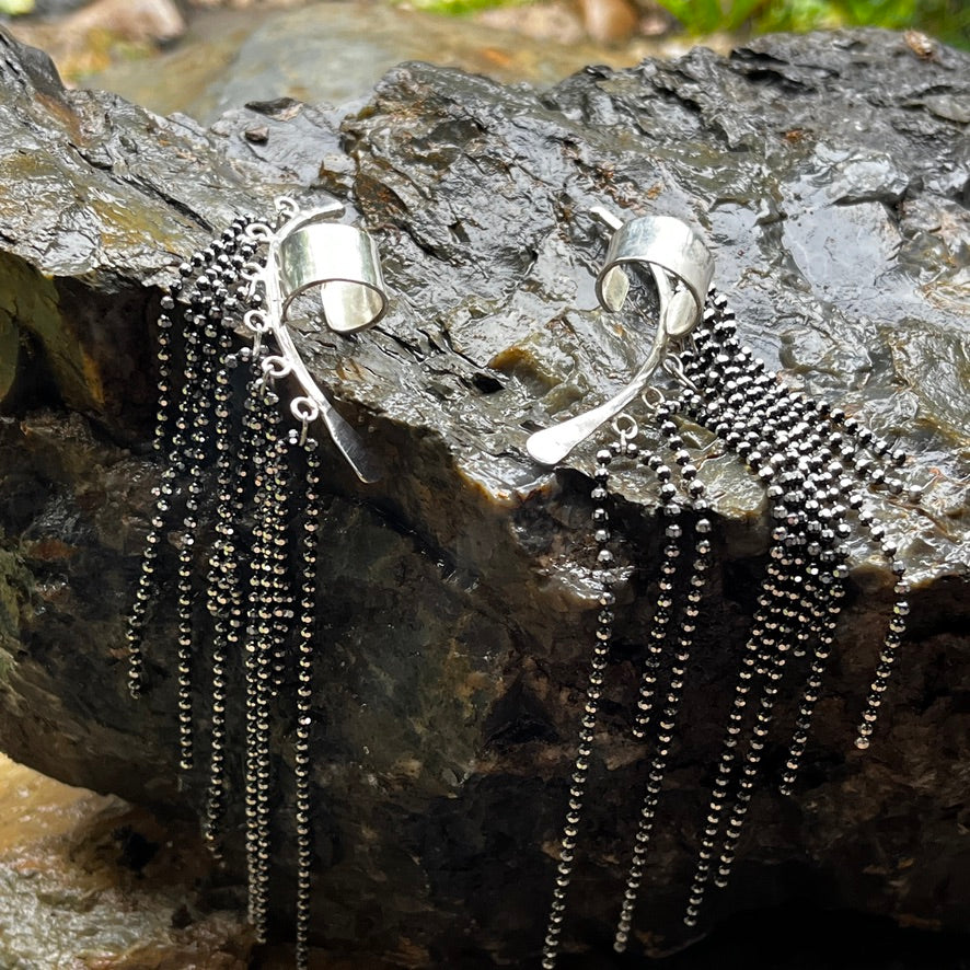 Punk Glitz Ear Cuffs