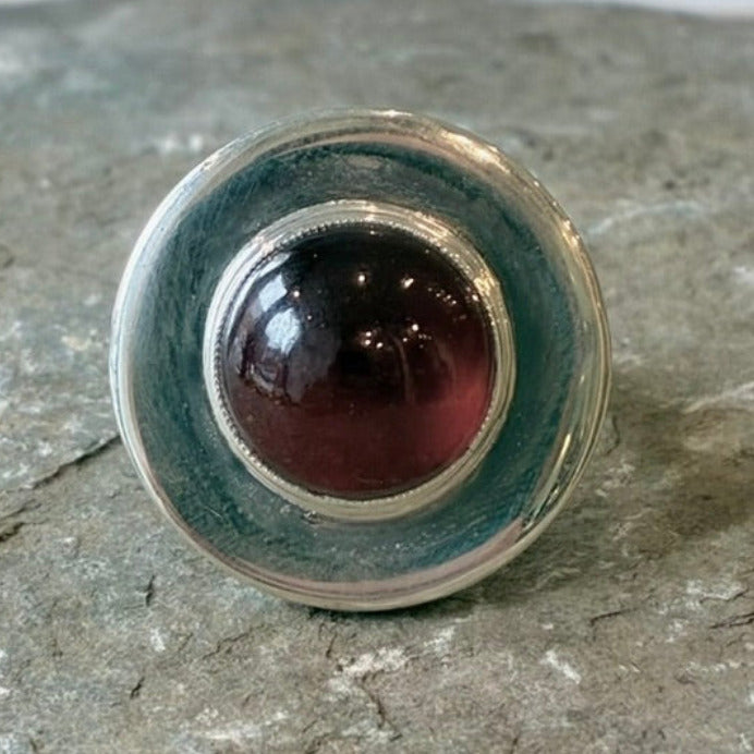 Garnet Saucer