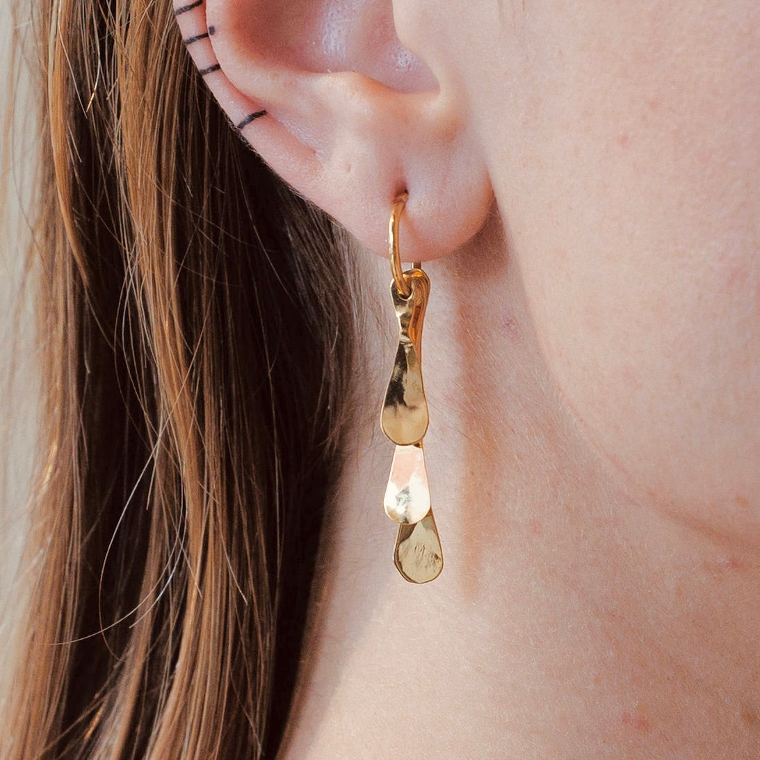 Flare Duster Small Earrings