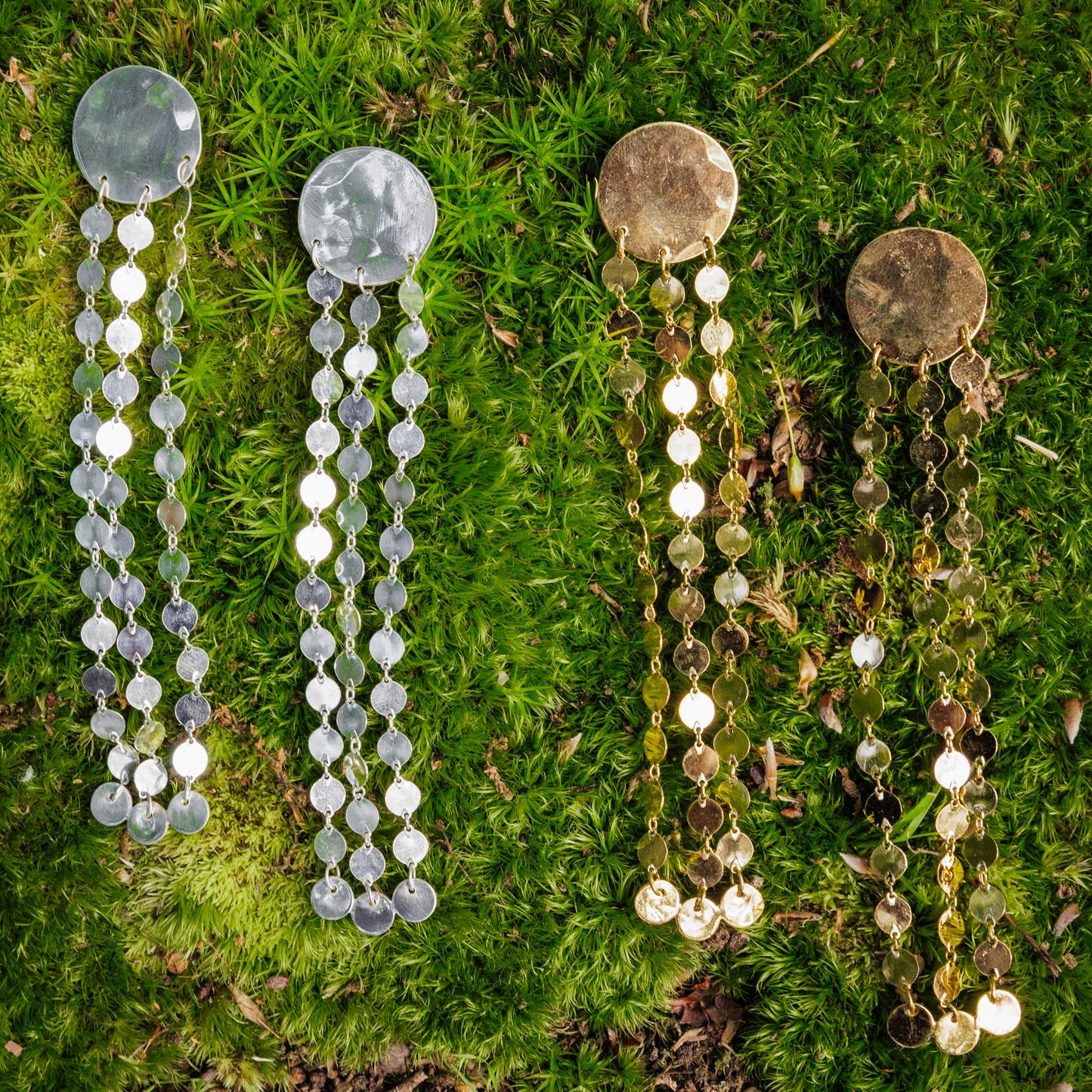 Disco Curtain Earrings